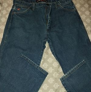 Flame resistant jeans